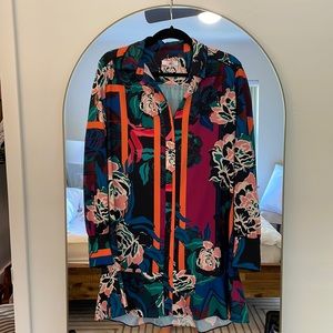 Parker silk dress, Size M